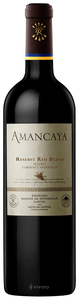 Caro (Catena and Rothschild) Amancaya Reserve Red Blend 2017