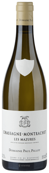 Paul Pillot Les Mazures Chassagne-Montrachet 2016