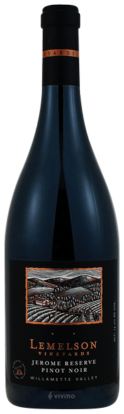 Lemelson Vineyards Jerome Reserve Pinot Noir 2015