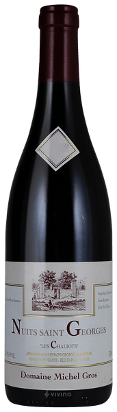 Michel Gros Nuits-Saint-Georges 'Les Chaliots' 2017