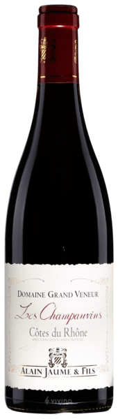 Alain Jaume Domaine Grand Veneur C?tes du Rh?ne Les Champauvins 2019