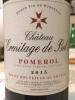 Ch?teau Bel-Air Ch?teau L'Ermitage de Bel-Air Pomerol 2018