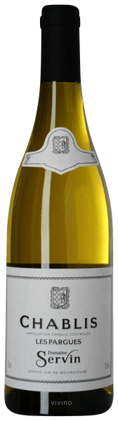 Domaine Servin Les Pargues Chablis 2019