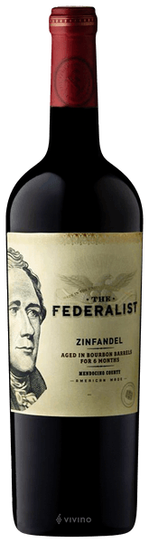 The Federalist Zinfandel Bourbon Barrel Aged 2015