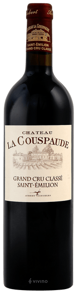 Ch?teau La Couspaude Saint-?milion Grand Cru (Grand Cru Class?) 2010