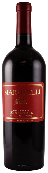 Martinelli Vigneto di Evo Zinfandel 2016