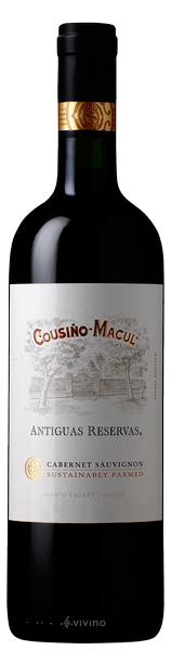 Cousi?o-Macul Antiguas Reservas Cabernet Sauvignon 2012