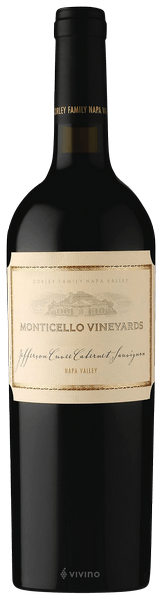Monticello Vineyards Cabernet Sauvignon Jefferson Cuv?e 2015