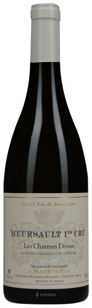 Domaine Tessier Les Charmes Dessus Meursault 1er Cru 2016
