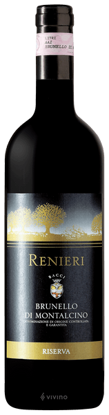 Renieri Brunello di Montalcino Riserva 2010
