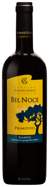 Cantina Rosa del Golfo Bel Noce Primitivo 2018