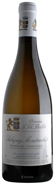 J.M. Boillot Puligny-Montrachet Premier Cru Champ-Canet 2019