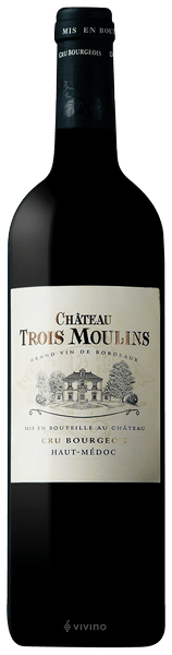 Ch?teau Cambon La Pelouse Chateau Trois Moulins Haut-M?doc 2016
