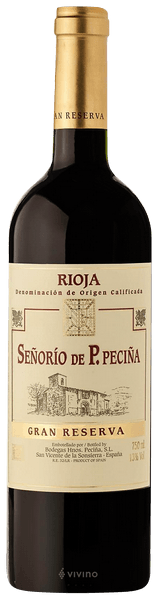 Hermanos Peci?a Se?or?o de P. Peci?a Gran Reserva 2011