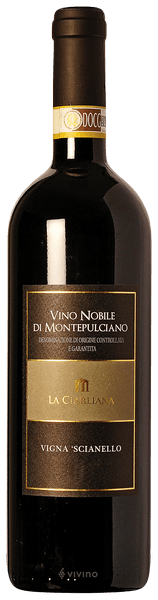 La Ciarliana Vino Nobile di Montepulciano Vigna Scianello 2016