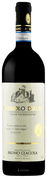 Bruno Giacosa Nebbiolo d’alba Valmaggiore 2016