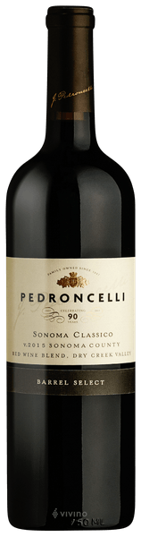 Pedroncelli Sonoma Classico Barrel Select 2019