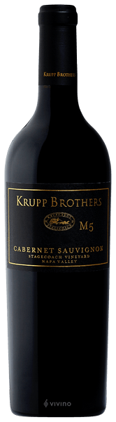 Krupp Brothers M5 Cabernet Sauvignon (Stagecoach Vineyard) 2016