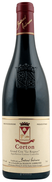 Bertrand Ambroise Corton Le Rognet Grand Cru 2017