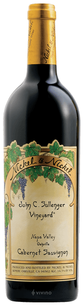 Nickel & Nickel John C. Sullenger Vineyard Cabernet Sauvignon 2016