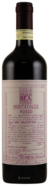Paolo Bea San Valentino Montefalco Rosso 2016
