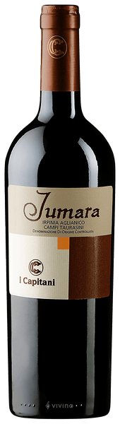 I Capitani Jumara Irpinia Aglianico Campi Taurasini 2018