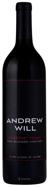 Andrew Will Two Blondes Vineyard Cabernet Franc 2017