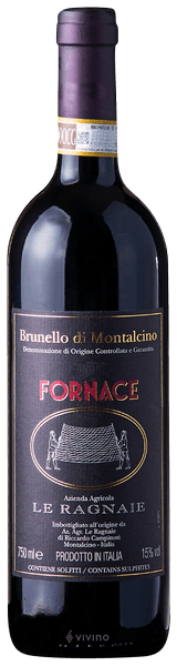 Le Ragnaie Fornace Brunello di Montalcino 2015