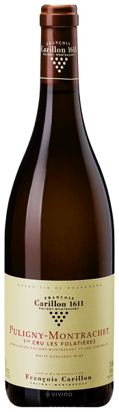Francois Carillon Puligny-Montrachet 1er Cru 'Les Folati?res' 2016