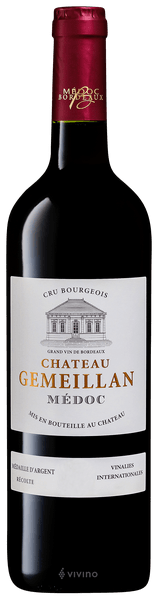 Ch?teau Gemeillan M?doc 2015