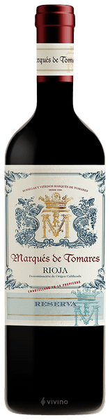 Marques de Tomares Rioja Reserva 2001