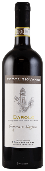 Rocca Giovanni Ravera di Monforte Barolo 2017