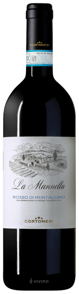 Cortonesi (La Mannella) La Mannella Rosso di Montalcino 2017