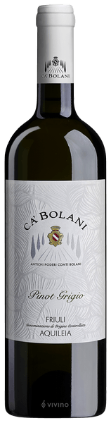 Ca' Bolani Pinot Grigio 2020