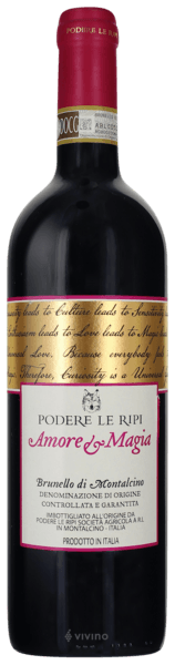Podere le Ripi Amore e Magia Brunello di Montalcino 2016