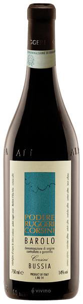 Ruggeri Corsini Barolo Bussia Corsini 2016