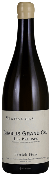 Patrick Piuze Les Preuses Chablis Grand Cru 2016