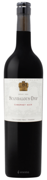 Notorious Wines Scandalous One Cabernet Noir 2018