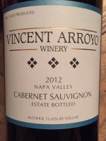 Vincent Arroyo Cabernet Sauvignon 2012