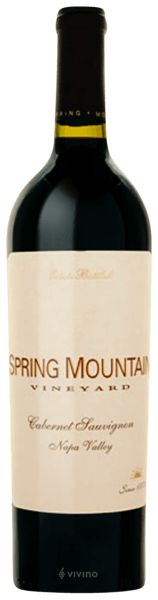 Spring Mountain Vineyard Cabernet Sauvignon 2018