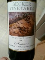 Becker Vineyards Autunno 2016