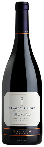Craggy Range Pinot Noir Te Muna Road Vineyard 2019