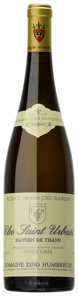 Domaine Zind Humbrecht Pinot Gris Alsace Grand Cru Rangen de Thann Clos Saint Urbain 2001