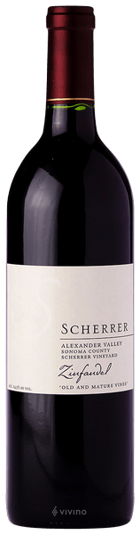 Scherrer Vineyard Old and Mature Zinfandel 2013