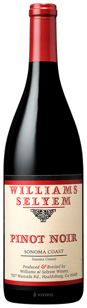 Williams Selyem Sonoma Coast Pinot Noir 2017