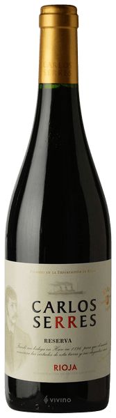 Carlos Serres Rioja Reserva 2016