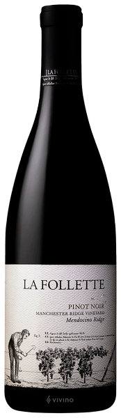 La Follette Manchester Ridge Vineyard Pinot Noir 2013