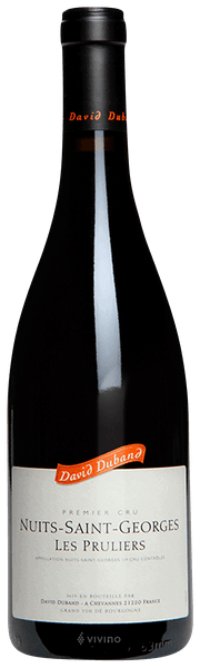 David Duband Nuits-Saint-Georges Premier Cru 'Les Pruliers' 2018