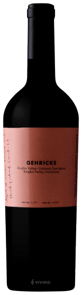 Gehricke Cabernet Sauvignon 2018