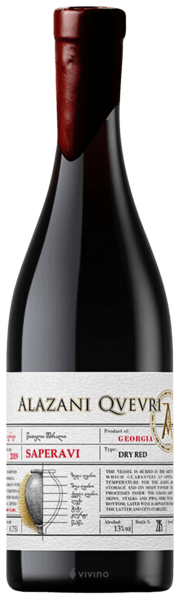Alazani Winery Qvevri Saperavi 2019